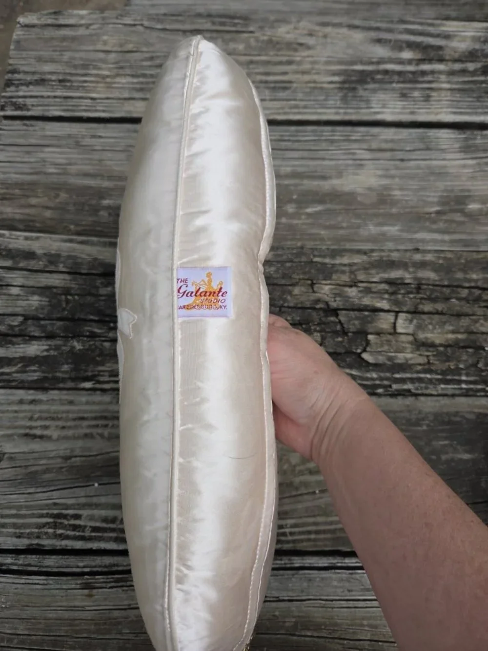 Vintage The Galante Studio Satin Neck Pillow